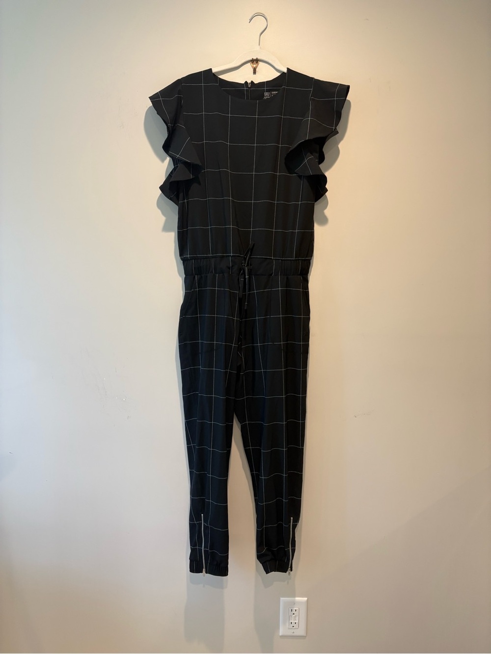 Albion 9 to 9 Windowpane Jumpsuit
